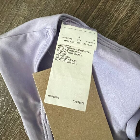 Nike Swim Effortless Essential Bralette Bikini Top-Size Large - Picture 4 of 6